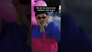 Oliver Tree on his way to see minions: rise of gru #shorts