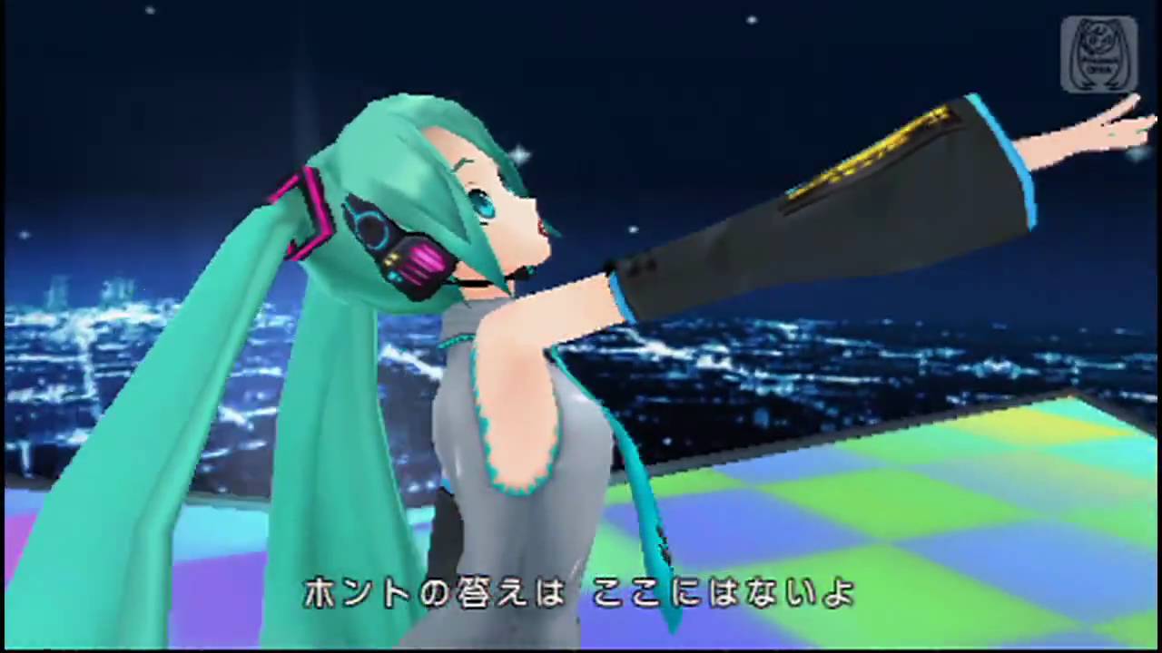Hatsune miku Project DIVA HD Far Away PSP