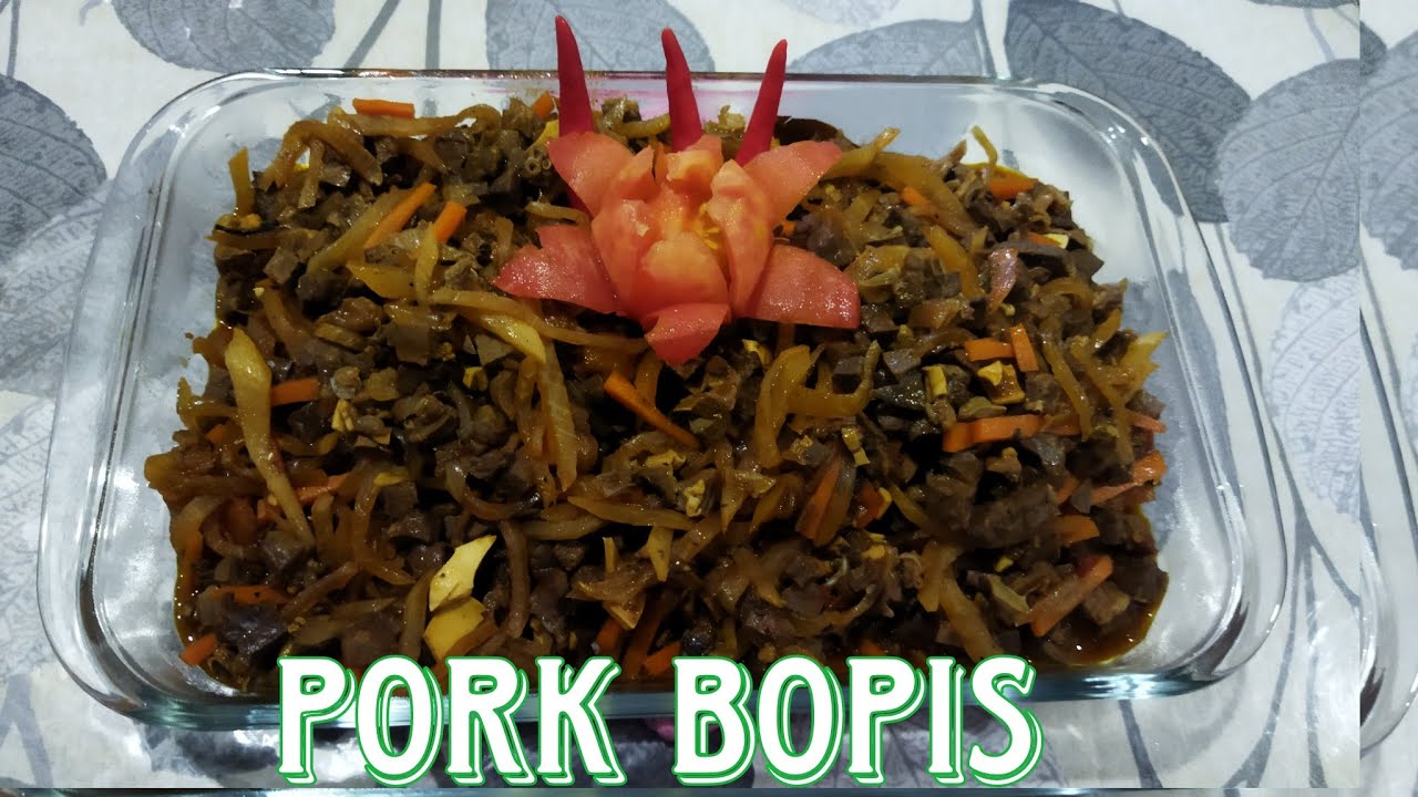 Pork Bopis ng Bulacan,PotFaustino16 YouTube