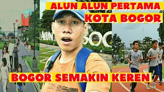 BOGOR semakin keren aja nih‼️Alun Alun BARU & Pertama kota Bogor‼️Lengkap ada Jogging track