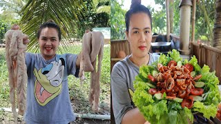 Cooking pork intestine with Coconut water recipe - VAC Daily