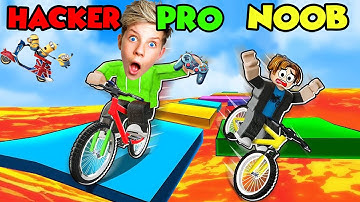 🚲NOOB to PRO to HACKER in OBBY But You