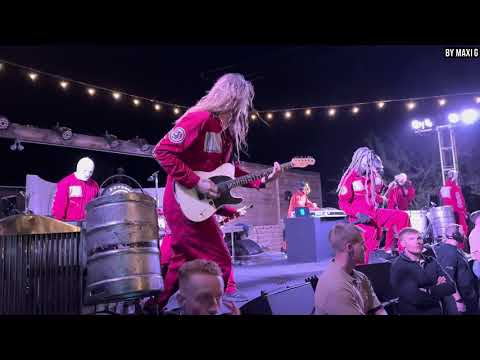 Slipknot First Show With New Drummer Eloy Casagrande In Pappy And Harriet's Pioneertown, Ca 2024