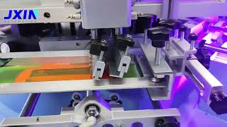 2 Color Full Automatic Screen Printing Machine with camera locating