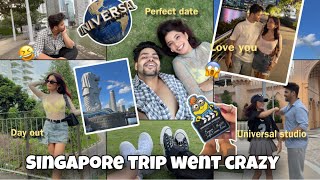 Singapore trip went crazy 🇸🇬 Couple Goals 