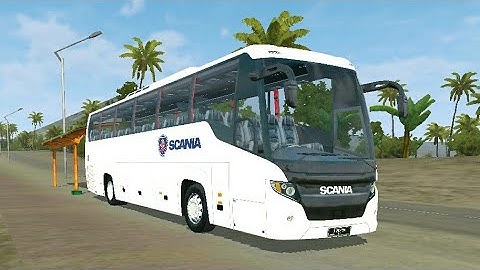 Scania Touring Bus Mod For Bus Simulator Indonesia
