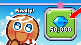 so i used the 50K💎 that i got for FREE and then…👀