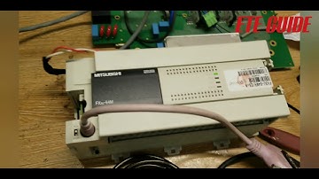 Hướng dẫn sửa PLC FX3U báo lỗi nhấp nháy đèn Error || ETE GUIDE