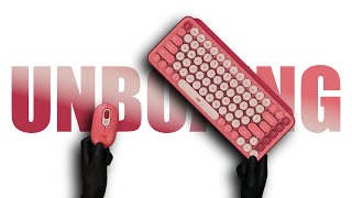 Logitech POP Keys w/ Mouse - ASMR Unboxing