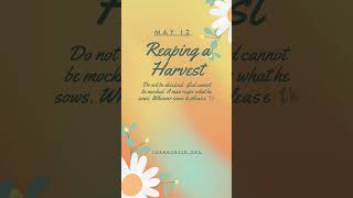 Daily Declarations: Reaping a Harvest