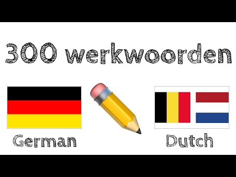 300 werkwoorden + Lezen en luisteren: - Duits + Nederlands
