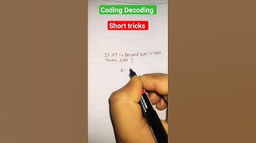 Coding-Decoding || Reasoning tricks|| #shorts #reasoning #dearsir #arunsirreasoning