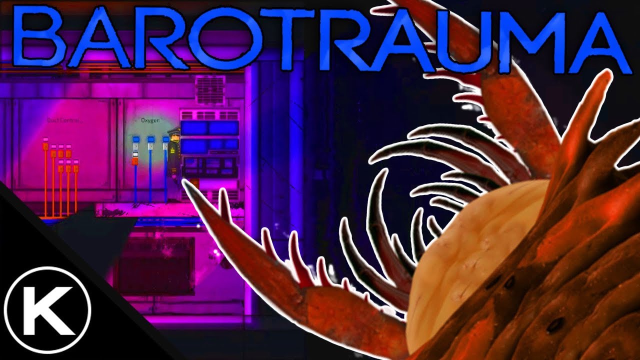 END WORM SPEARS MY SHIP ( Barotrauma Extended Funny Moments With ...