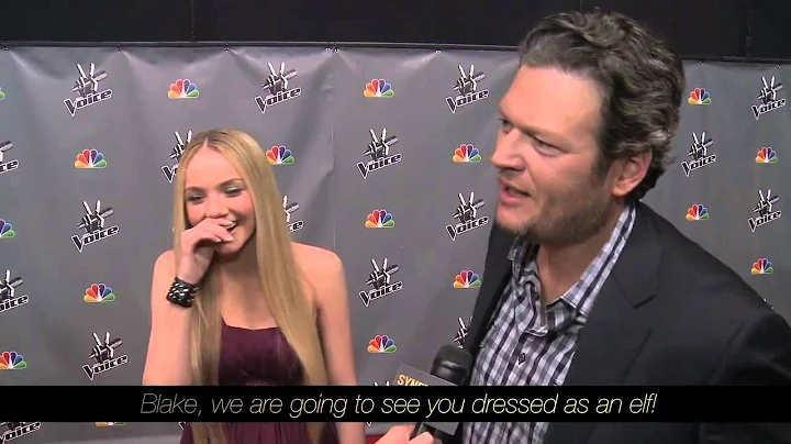 Blake Shelton, Danielle Bradbery, interview FUNNY