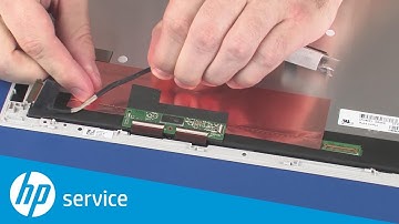 Replace the Display Panel Cable | HP Pavilion x2 Detachable 12-b000 Notebook | HP Support