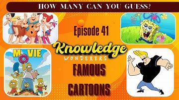 #41 Guess the Cartoon Character - #cartoons #quiz #trivia #knowledge