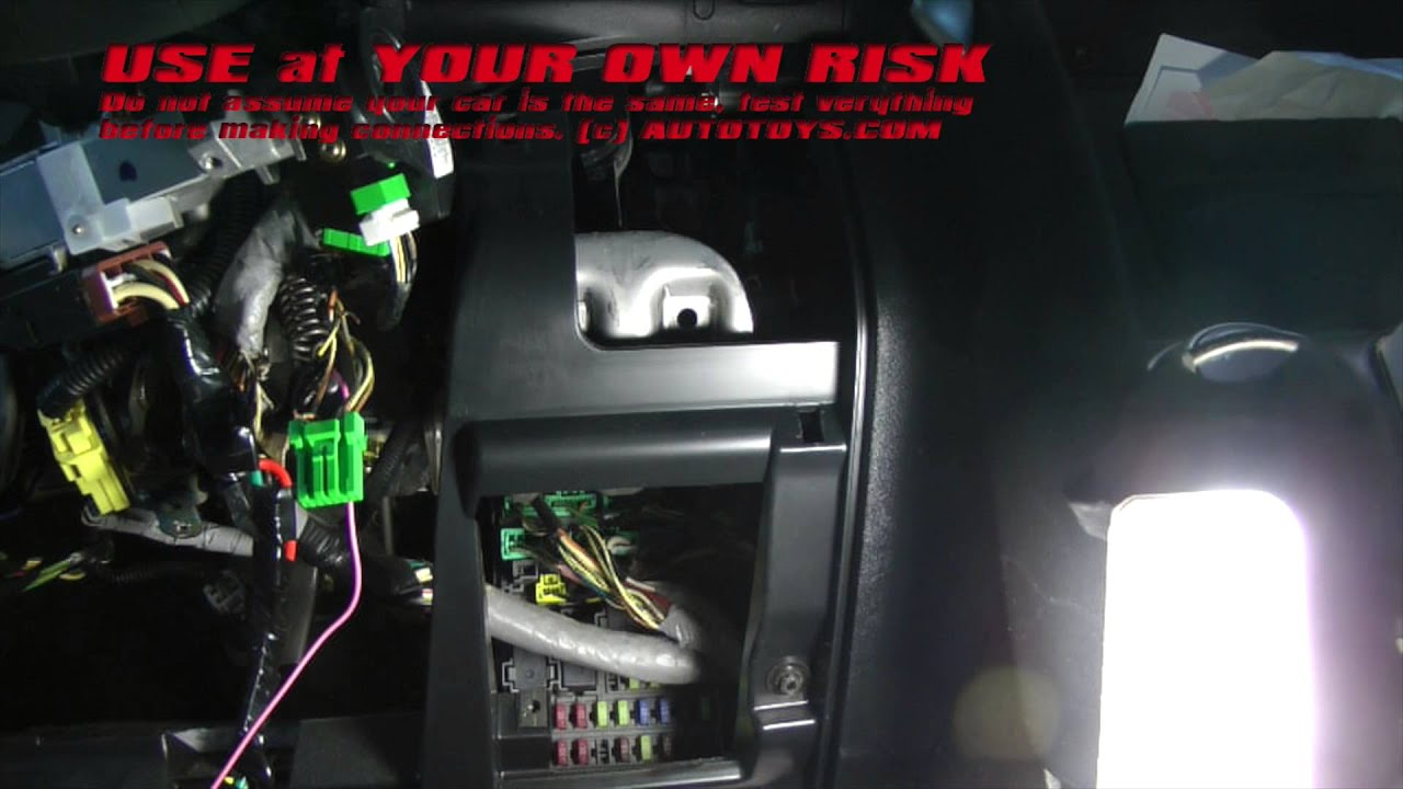 HONDA CRV 2004 REMOTE START INSTALLATION UNCUT USE AT YOUR OWN RISK