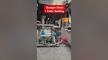 VEX Push Back Emptying Loader & Color Sorting #robotreveal #vex #vexrobotics