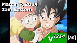 Dragon Ball Z Kai - Toonamias Intro March 17, 2024 2Am Eastern