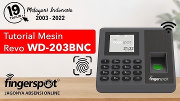 06. Revo WD-203BNC - Upload Data Menggunakan FlashDisk