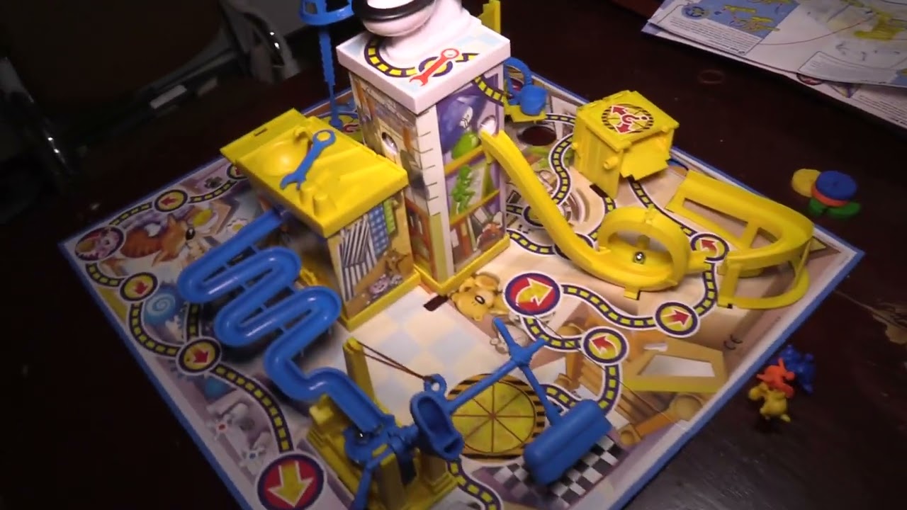 Mouse Trap Board Game - The Crazy Game with 3 Action Contraptions