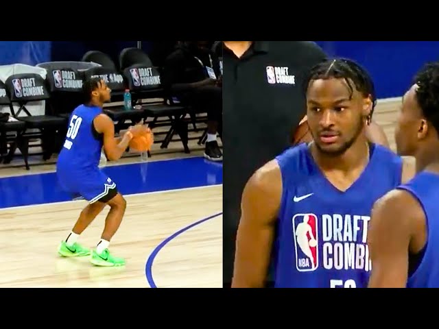 Bronny James SHINES In NBA Draft Combine 🔥 l Full Highlights l May 4, 2024 class=