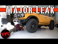 My First Very Unexpected Mechanical Failure With The New 2021 Ford Bronco!