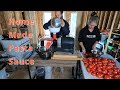 Harvesting Garden Tomatoes, Homemade Pasta Sauce, &amp; Bison Ragu on the Wood Cookstove! 🍅🍝