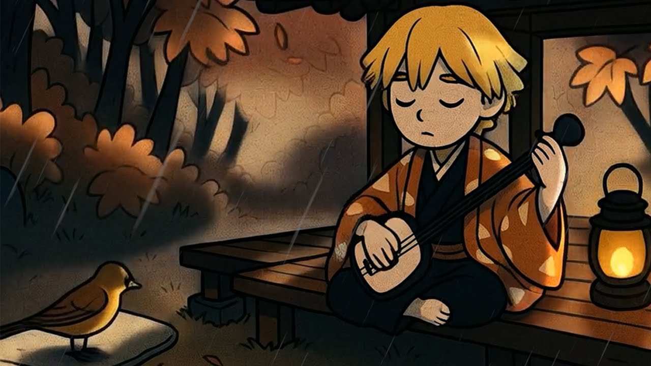 Lo-Fi But It's Demon Slayer 1 👹  Rainy Lo-Fi Beats for Study & Focus