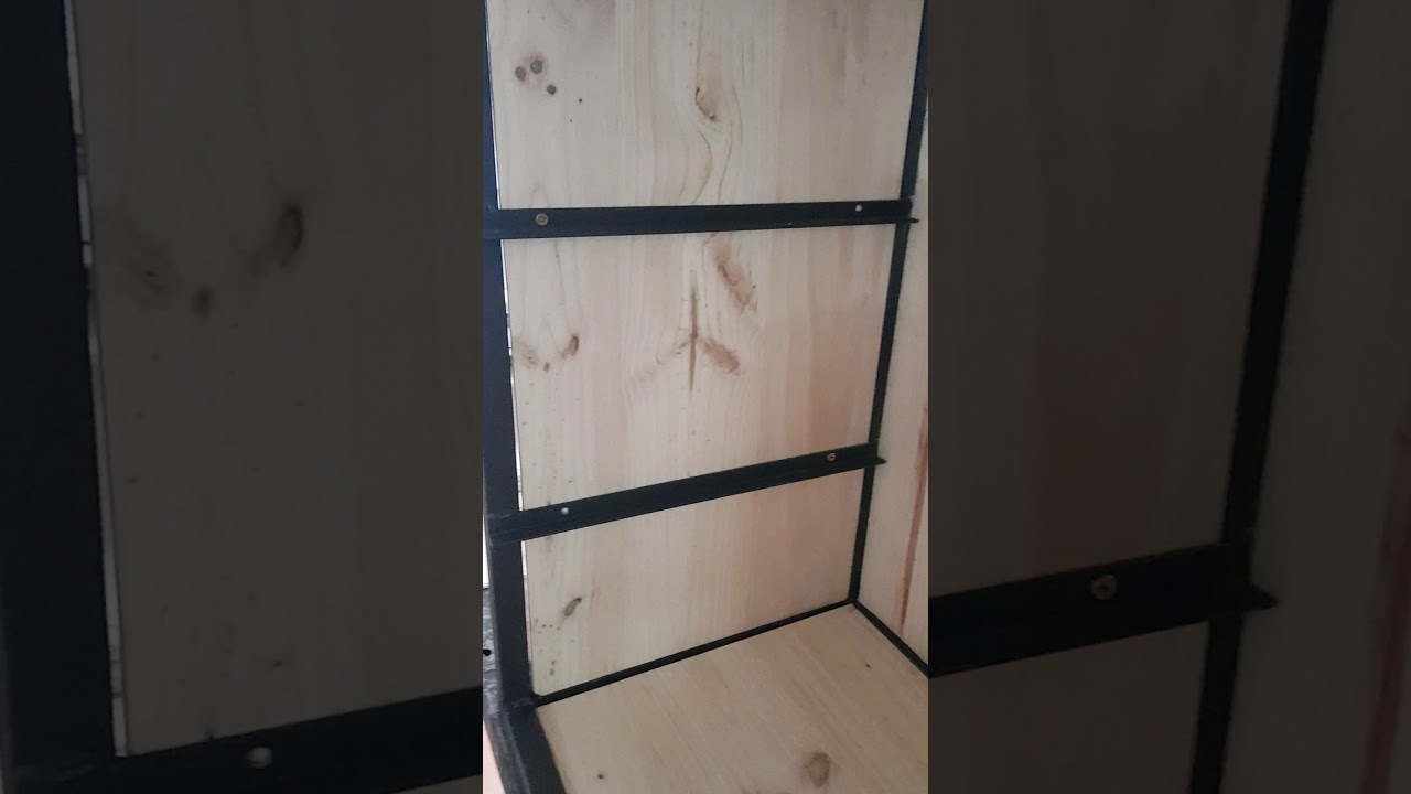 Muebles hierro y madera. - YouTube