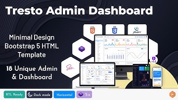 Bootstrap 5 Dashboard Template with Multiple Dashboard Designs for Any Web Project