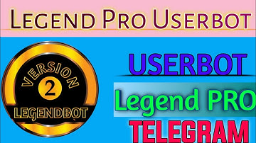 How to Depoly Legend Pro Userbot new version | No Need To Fork🔥. Easy To Deploy