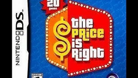 Nintendo DS The Price is Right 2010 Edition 4th Run Game #1
