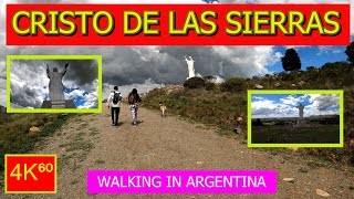 4K⁶⁰ 🚶 - 👉 TANDIL ☀️ caminando (Cristo de las Sierras) - ARGENTINA - Walking tour - VIAJES - Vlog 🌟
