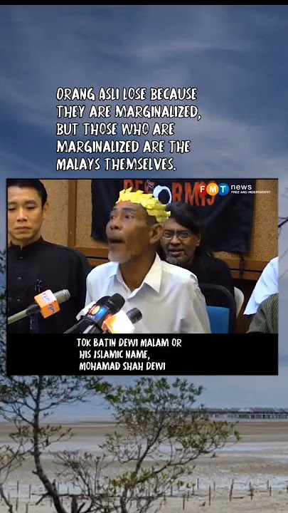 Pesanan Orang Asli kepada Orang Melayu