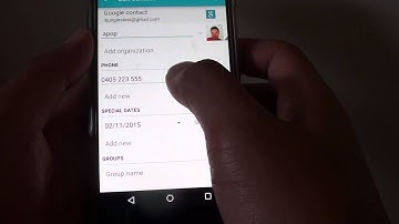 Google Nexus 5: How to Add More Phone Numbers to the Same Contact Detail
