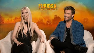 CHRIS HEMSWORTH and ANA TAYLOR JOY talk 'Furiosa!'