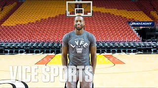 Dwyane Wade Meets the Basketball Impersonator and Talks the Evolution of NBA Style