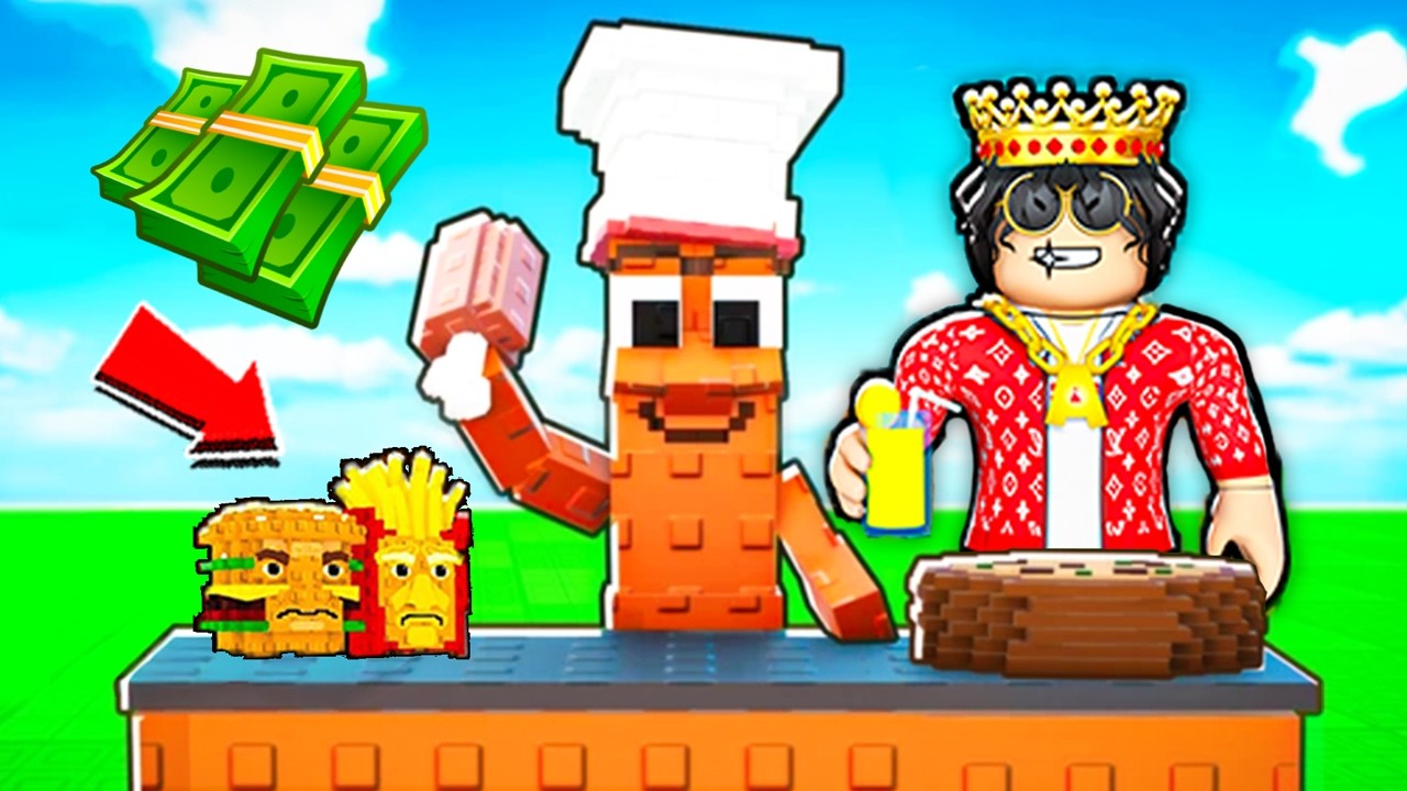 مطعم البرين روت للوجبات السريعة في روبلوكس! 🍔🍴