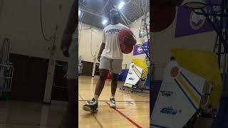 Basketball Drill: Challenging myself with the Shooting Machine!!