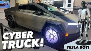 The Tesla Cybertruck and Tesla Bot are INSANE….