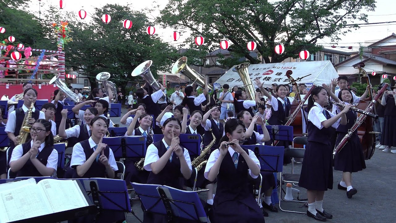 千葉商業高校 吹奏楽部「ヤングマン(Y.M.C.A)」