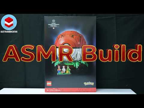 LEGO Pokémon 72154 Iconic Trainer Moments Poké Ball ASMR Build