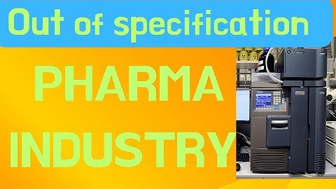 Out of specification|Oos Procedure|Pharmaceutical Industry #pharmaceutical guidelines@ibmtimes
