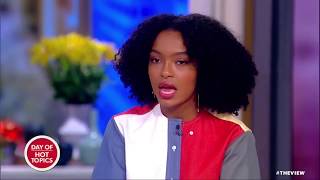 Yara Shahidi Speaks Out On Protests In Iran | The View