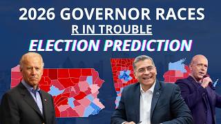 2026 GOVERNOR RACES: The 5 Battlegrounds That Will Change America (Map Projections)
