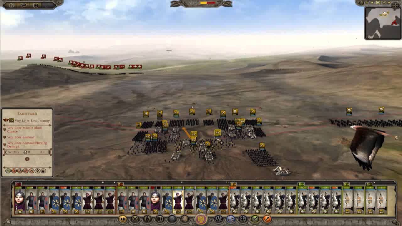 Total War Attila 東ローマ帝国1 648 Vs ササン朝ペルシャ1 464 エデッサ Youtube