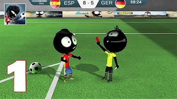 Stickman Soccer 2018 - Gameplay Walkthrough Part 1 (IOS, Android)