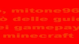 Introduzione Nuovo Canale Minecraft