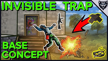 RUST - Invisible Landmine Trap Base Design Concept (2019)